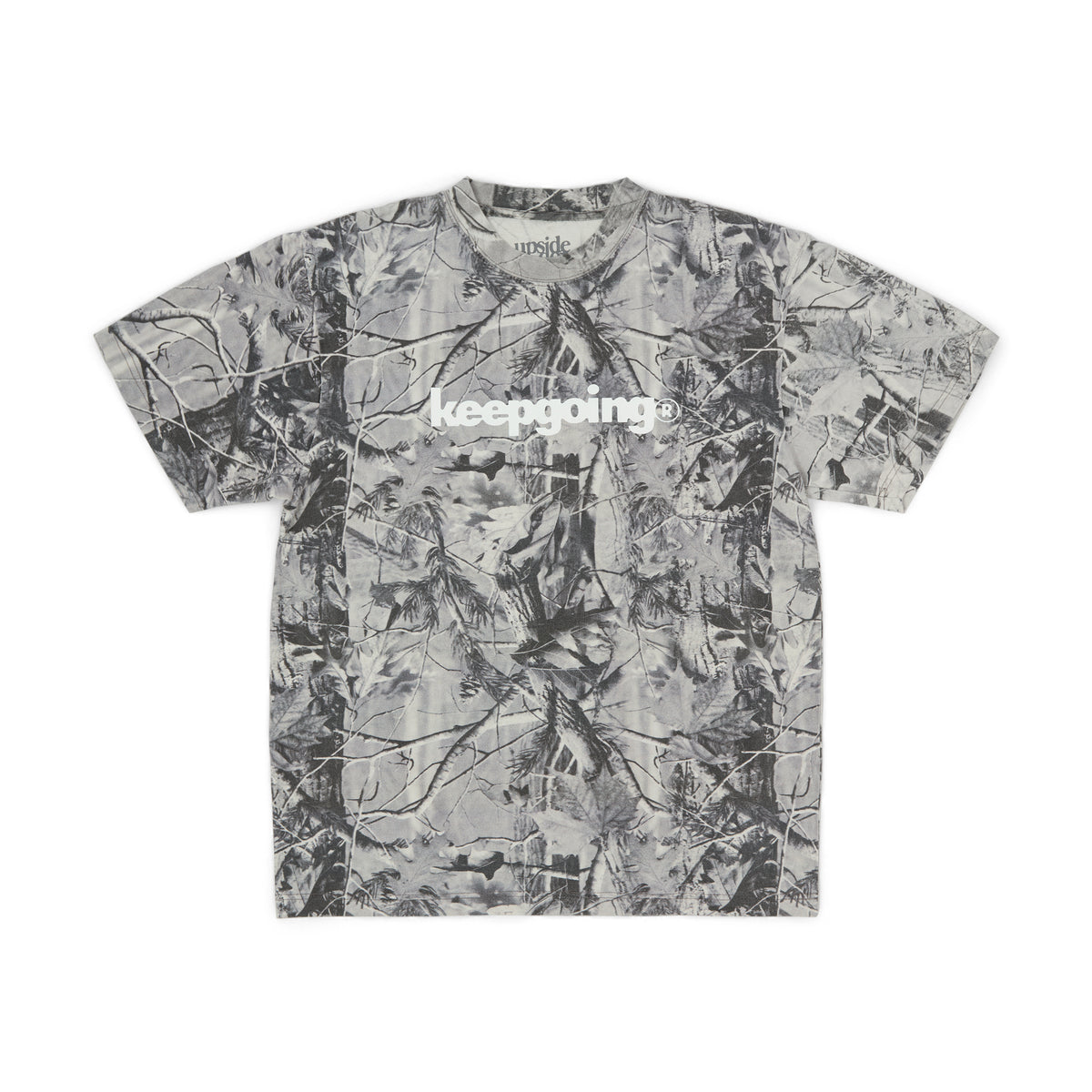Keepgoing x Upsidedown Tour Tee (Grey Camo) – 4 The Homies Apparel