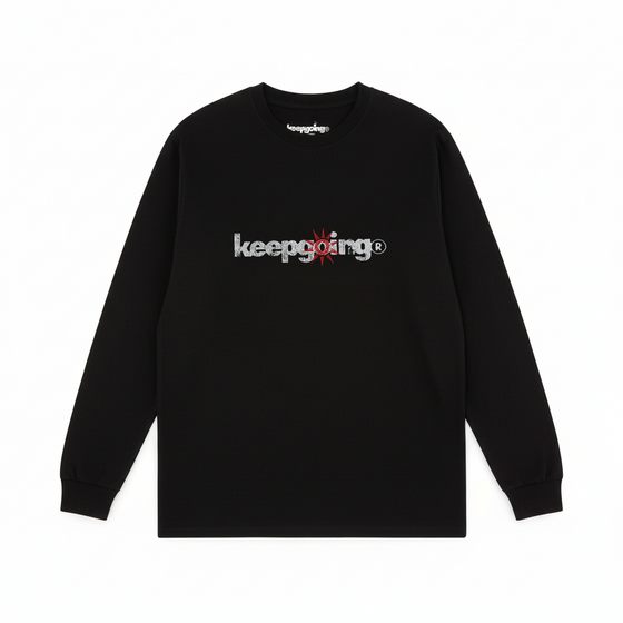 Keepgoing And1 Longsleeve Tee (Black)