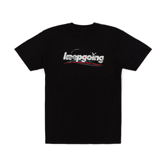 Keepgoing Bird Tee (Black)