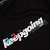 KEEPGOING Modern Logo Hoodie (Black)