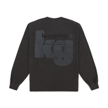  KEEPGOING Core Longsleeve Tee (Vintage Black)