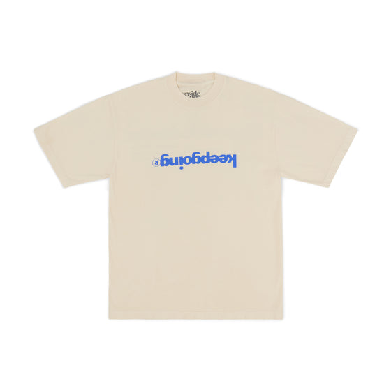 Keepgoing x Upsidedown Tour Tee (Tan)