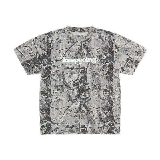 Keepgoing x Upsidedown Tour Tee (Grey Camo)