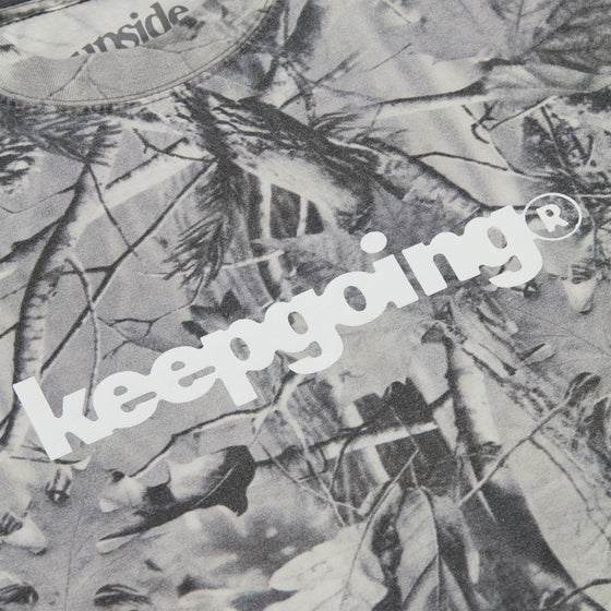 Keepgoing x Upsidedown Tour Tee (Grey Camo)
