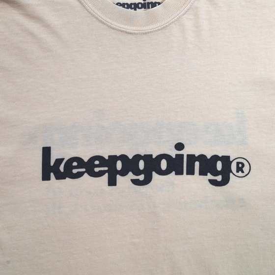 KEEPGOING Core T-Shirt (Bone)
