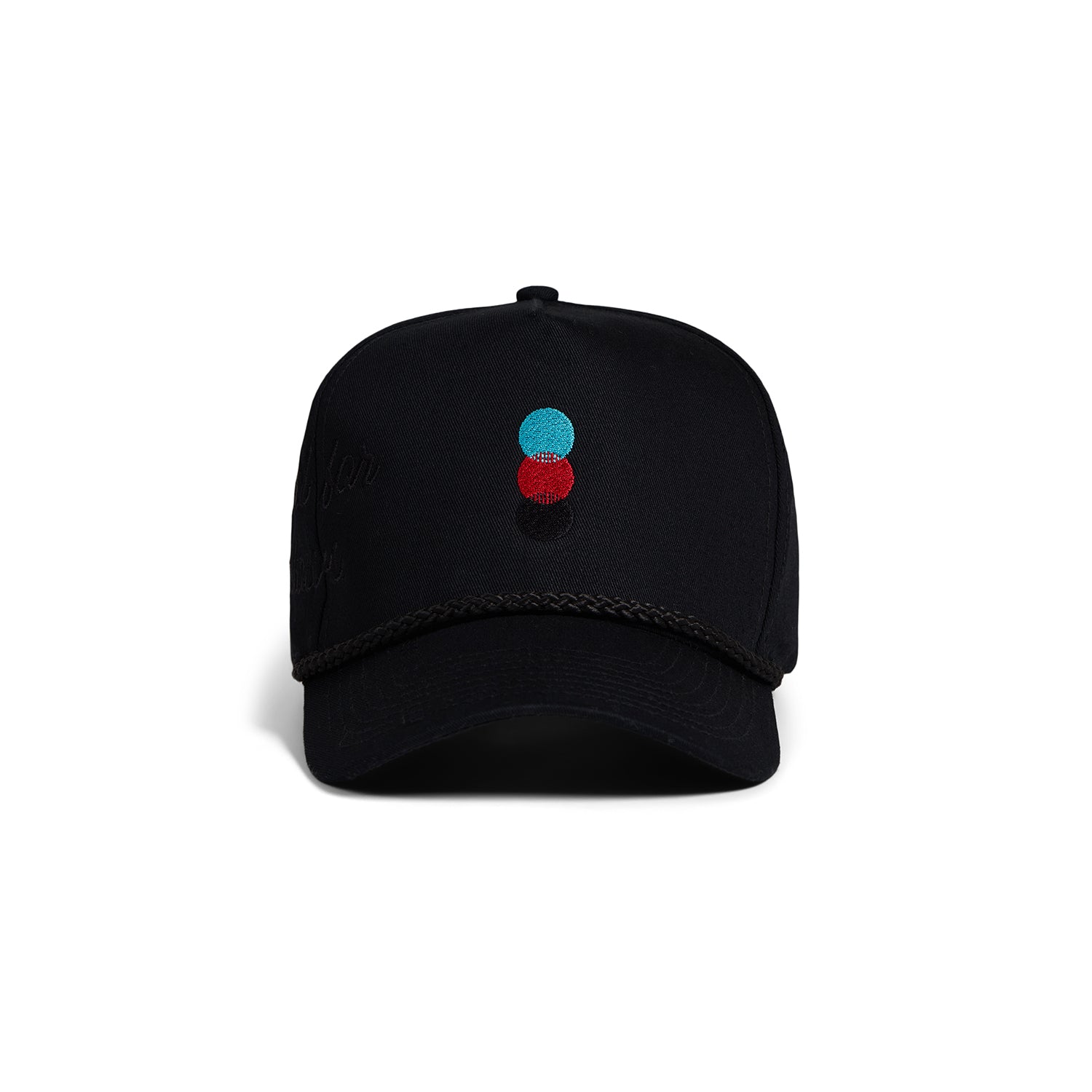 帽子 everyone cotton baseball cap (BLACK) Baseball cap with embroidered logo - Black | Benetton