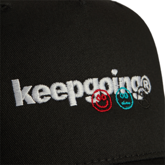 KEEPGOING Smile Hat (Black)