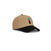 KEEPGOING Drippy Logo Hat (Khaki/Black)