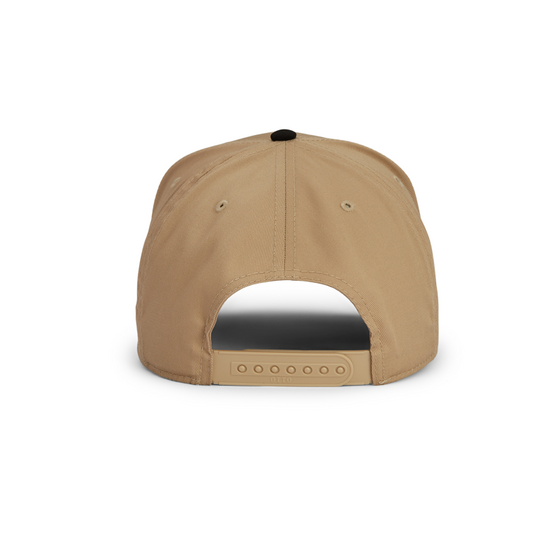 KEEPGOING Drippy Logo Hat (Khaki/Black)