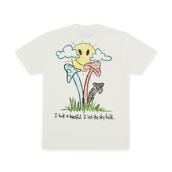 Keepgoing Mushroom Tee (White)