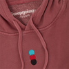 KEEPGOING Journey Hoodie (Pigment Maroon)