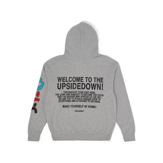 Upsidedown Tour Hoodie (Grey)