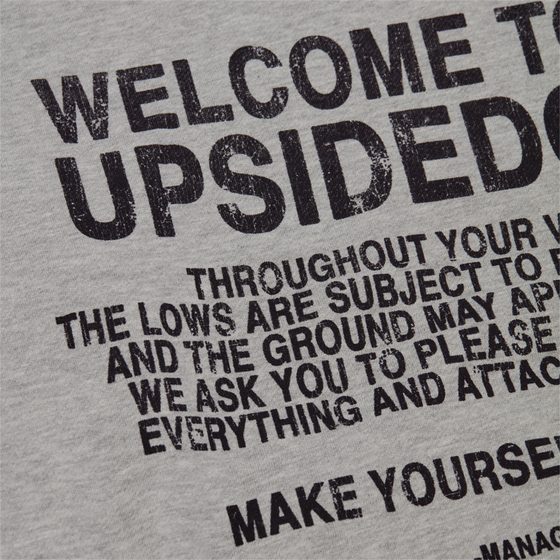 Upsidedown Tour Hoodie (Grey)