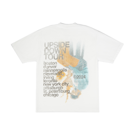 Upsidedown Tour T-Shirt (White)