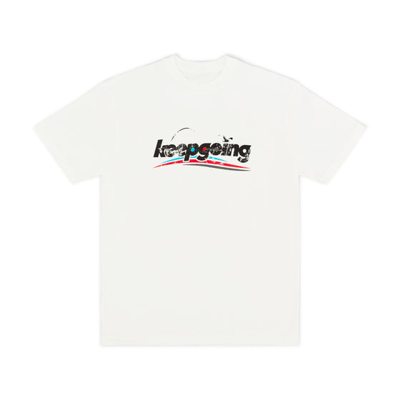 Keepgoing Bird Tee (White)