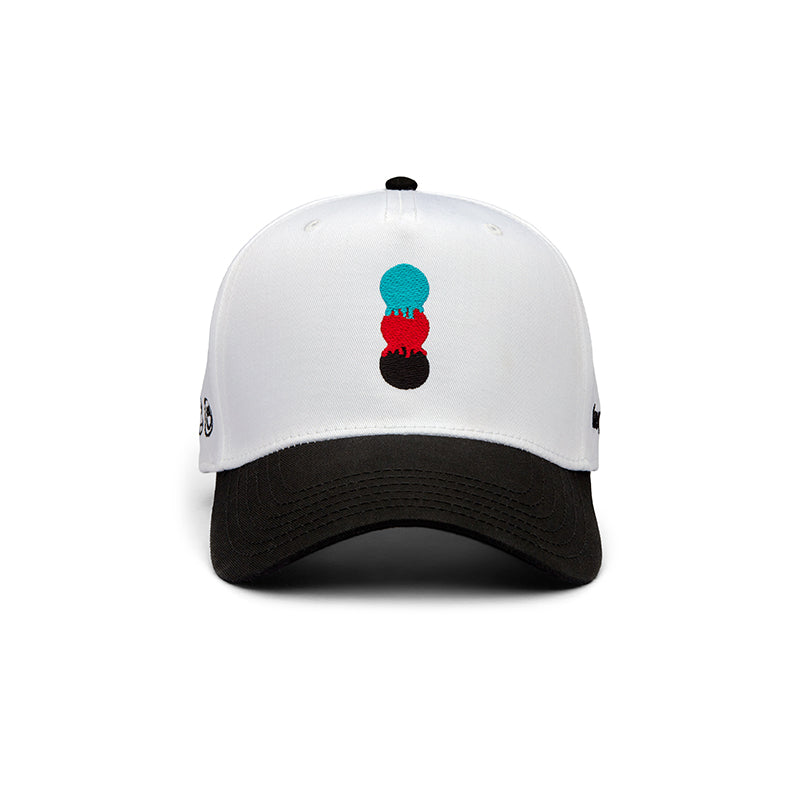 KEEPGOING Drippy Canvas Hat (White/Black) – 4 The Homies Apparel, LLC