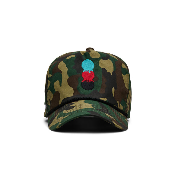 KEEPGOING Drippy Hat (Camo)