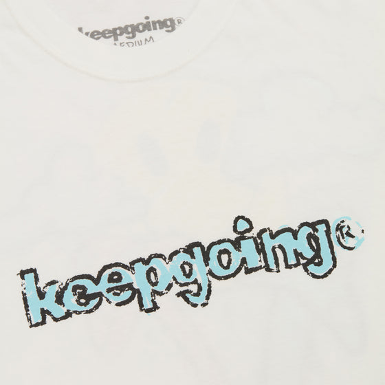 Keepgoing Mushroom Tee (White)