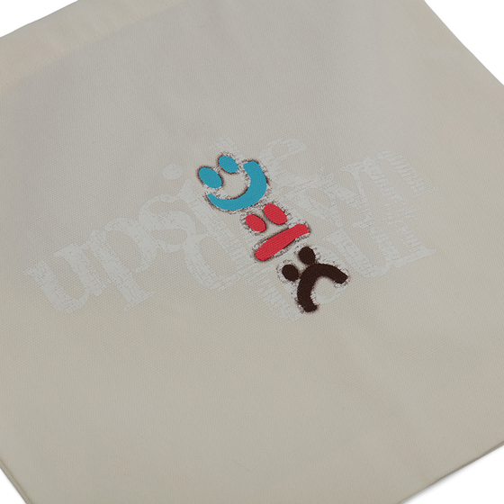 Upsidedown Tour Tote Bag (Tan)